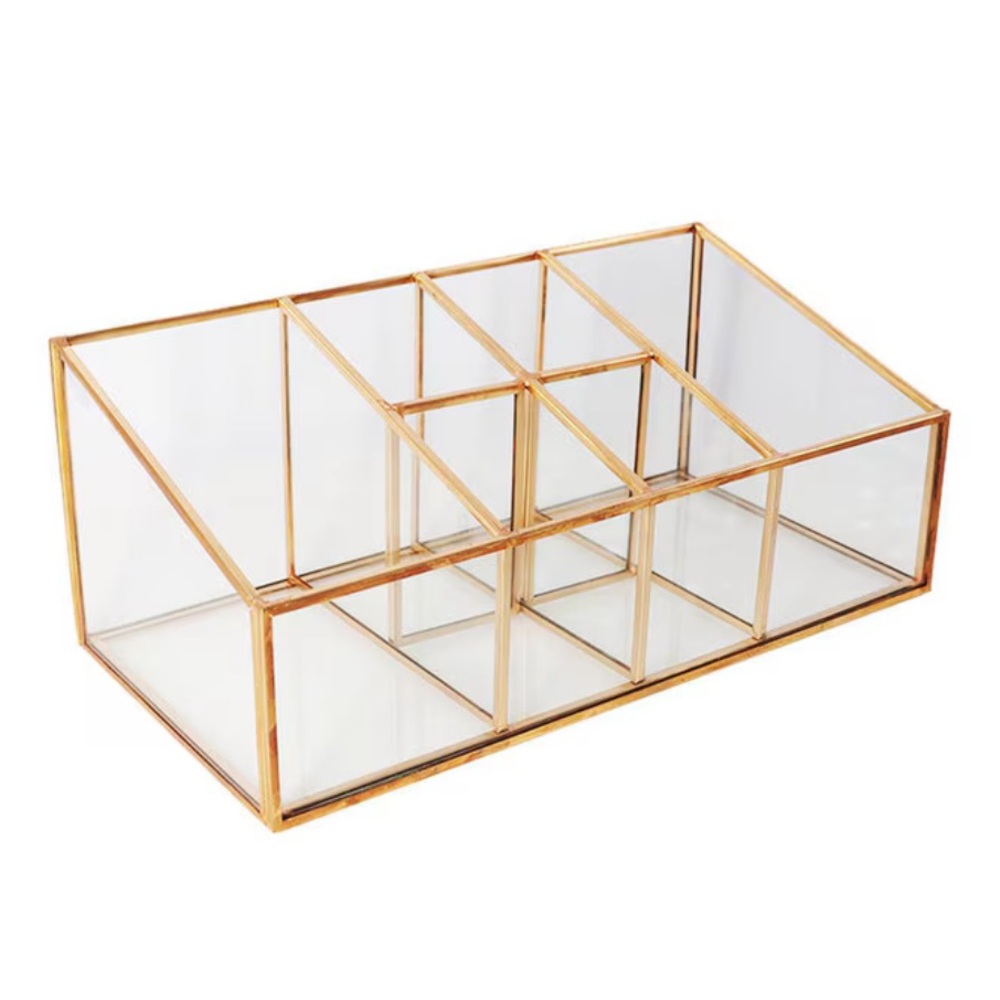 Rose Gold-Tone Vanity Organizer